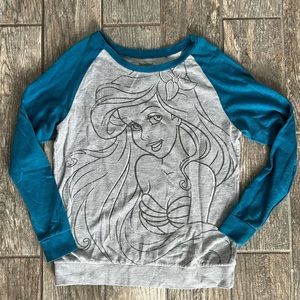 LITTLE MERMAID light sweater top Original Disney parks
